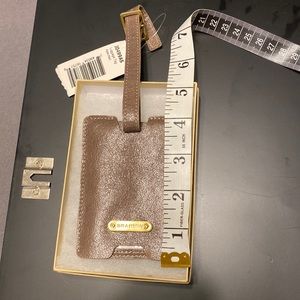 Brahmin luggage tag